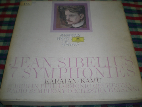 Karajan - Kamu / Jean Sibelius - 7 Symphonies Lps Grammophon