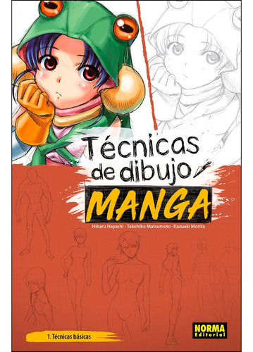 Imagen 1 de 7 de Técnicas De Dibujo Manga 1. Técnicas Básicas