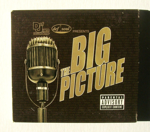 Scarface, Ashanti The Big Picture Cd Importado 2002