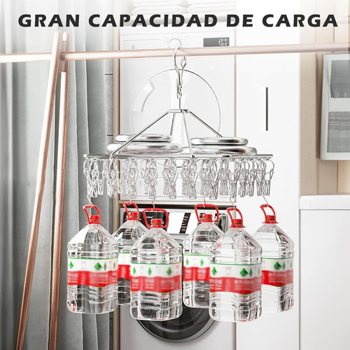 50 Clip And Drip Colgadero,2pack Tendedero Portátil De Metal