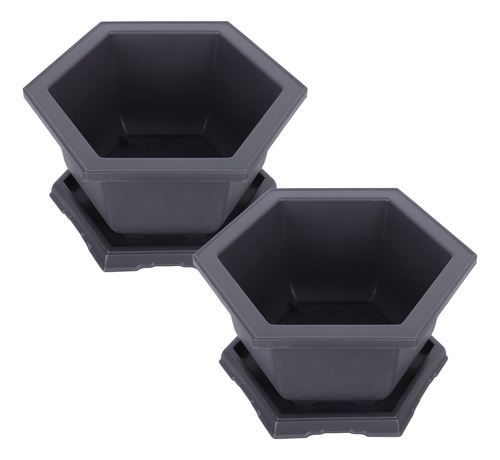 Maceta Hexagonal Suculent Planters