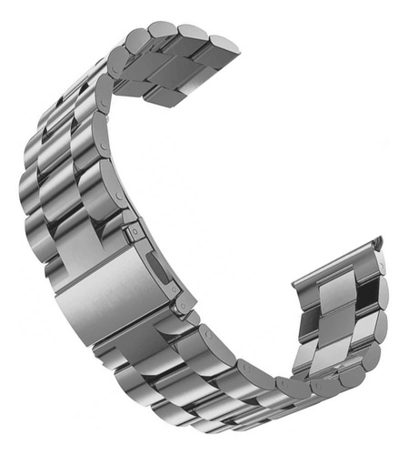 Pulseira De Aço Inox Para Smartwatch Series 6 7 8 9 Se Ultra Cor Prata