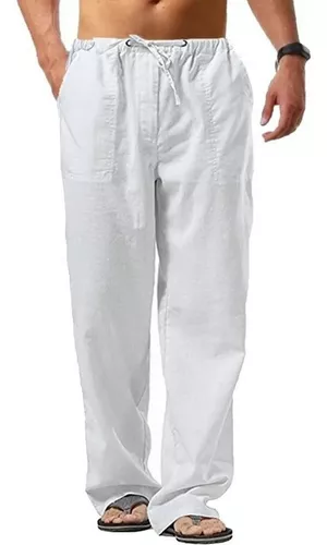 Pantalon Blanco De Hombre | MercadoLibre 📦