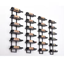 Comprar Botellero De Pared Porta Vinos Estante De Vinos 6 Botellas