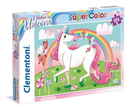 Rompecabezas Unicornio 104 Piezas Clementoni Infantil