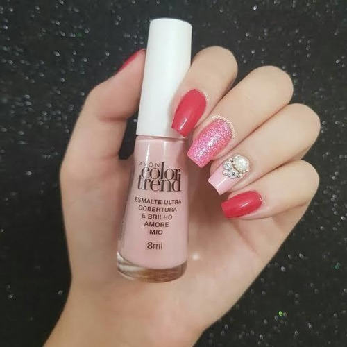 Kit 40 Esmaltes Avon Color Trend Manicure Sortidos Atacado