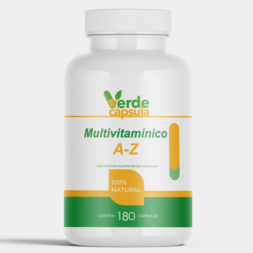 Multivitamínico Completo 180 Cápsulas Com Minerais Quelatos