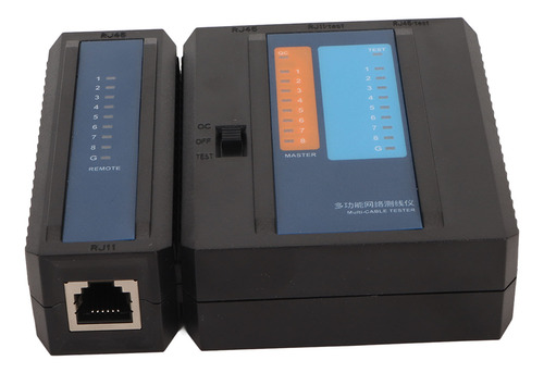 Testador De Cabo De Rede Rj45 Rj11 8p 6p 4p Led De Diagnósti