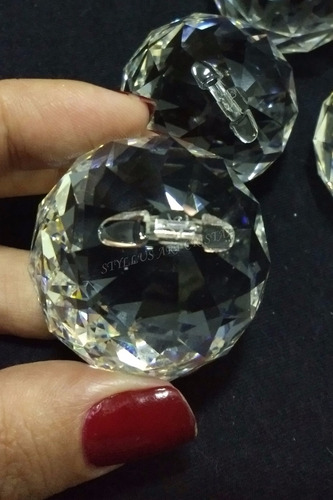 Bola Cristal Asfour Fengshuí 4,0 Cm Pronta P/ Teto 108 Faces