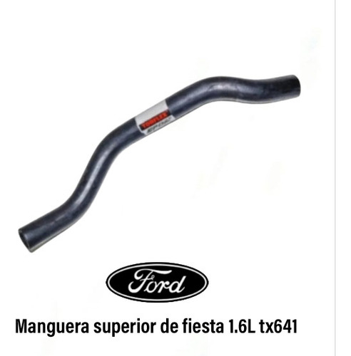 Manguera Radiador Superior Fiesta Power, Máx, Move 1.6l