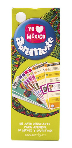 Abremente Mexico: Yo Amo México, De Novelty Editions. 1 Editorial Novelty Libros, Tapa Blanda, Edición 1 En Español, 2014