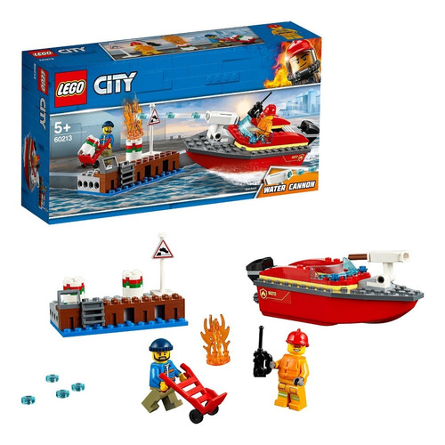 Lego City Dock Side Fire 60213
