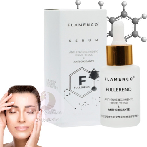 Serum Facial Flamenco - Fullereno, Anti Envejecimiento