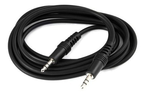 Imagen 1 de 4 de Cable Auxiliar Miniplug Stereo M/m 1.5 Metros - Polotecno