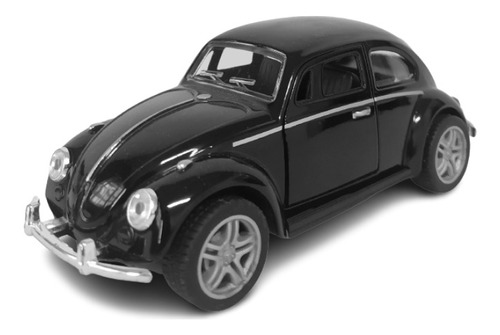 Carrinho De Ferro Fusca Clássico Miniatura 1:32