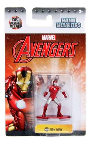 Colecao Nano Metalfigs Marvel Avengers Iron Man - Mv43