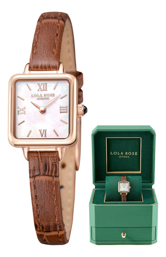 Reloj Delicado Para Mujer Lola Rose, Reloj De Pulsera Con Co