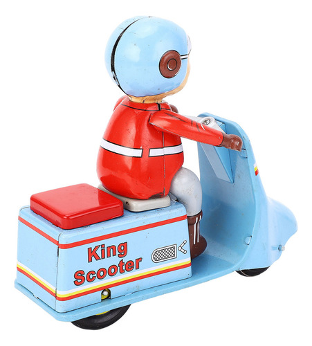 * Scooter, Moto, Diseño Retro, Decorativo, De Metal, Con