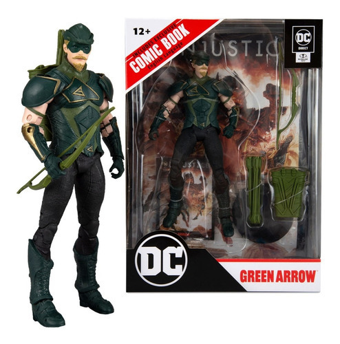 Dc Direct Page Punchers W/ Comic Injustice 2 Green Arrow