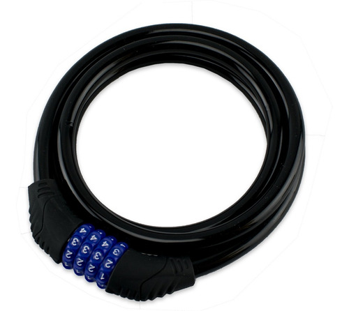 Imagen 2 de 4 de Candado Universal Con Combinación Para Moto, Reja, Etc