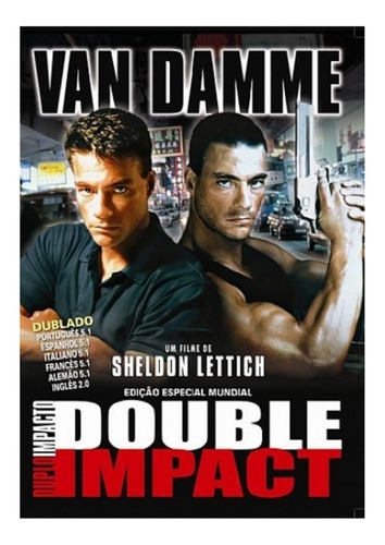 Duplo Impacto / Van Damme / Dublado / Dvd4278