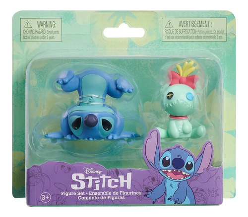 Figuras De Disney Stitch, Stitch Y Scrump Nuevo Original