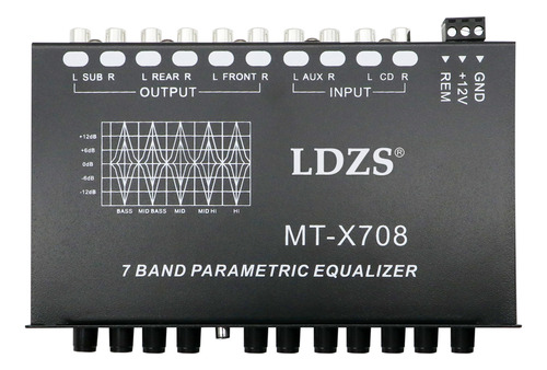 Amplificador Paramétrico Audio Player Eq Multifuncional
