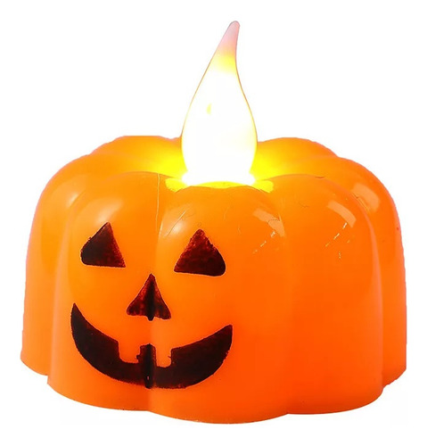 Halloween 3 Luces De Velas De Calabaza Adornos Led Wf