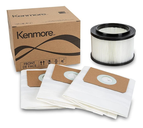 Kenmore 520297 Bolsas De Repuesto Para Filtro Y Polvo Hepa P