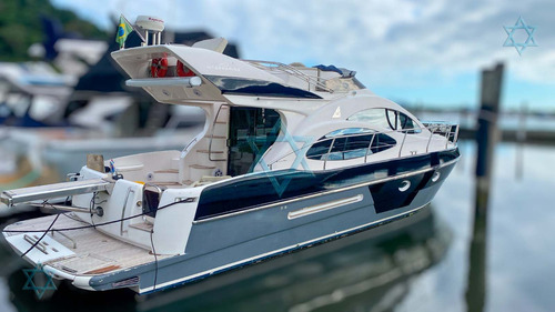 Lancha Intermarine 46 Iate Barco N Carbrasmar Real Ferretti