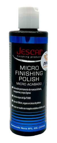 Jescar Micro Finishing Polish Alto Brillo 8oz.