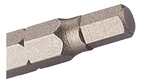 Pacote Com 10 Pecas Bits Allen Curto 2,5mm X 25mm Enc1/4