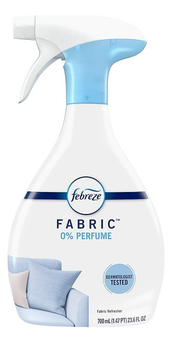 Refrescador De Telas Febreze Zero Perfume, Botella En Aeroso