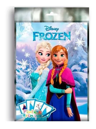 Livro Jogos Disney Frozen