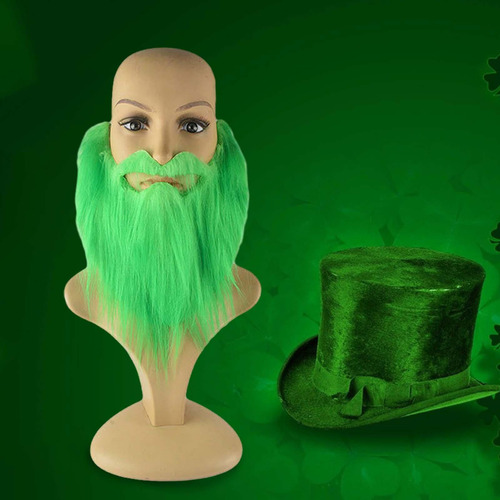 Barba De Patricio Falsa, Disfraz De Barba De Duende De
