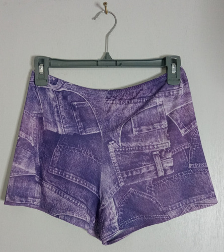 Short Imitación Jeans Talle Xs/s 