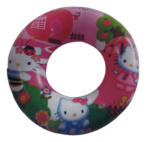 30 Salvavidas Flotador Inflable Rueda Personajes #60cms 4-8