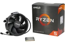 Comprar Procesador gamer AMD Ryzen 5 5500 100-100000457BOX de 6 núcleos y 4.2GHz de frecuencia con gráfica integrada