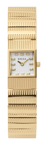Reloj De Pulsera Breda Oro Y Metal Ranura 16mm