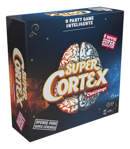Jogo De Cartas Super Cortex Desafio +10 Anos Galápagos