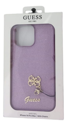 Case Para iPhone 14 Pro Max Guess Con Charm