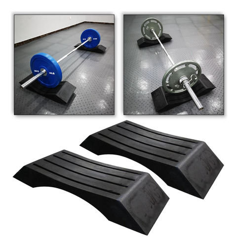 Muerto Plazo De La Barra De Jack Barbell Pads De Colchón