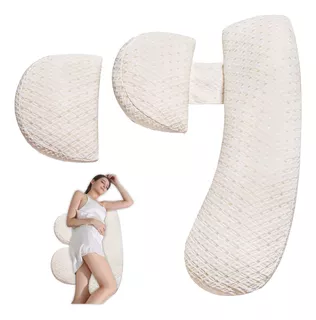 Almohada De Maternidad Embarazo Lactancia Ajustable Tipo H