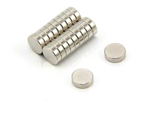 Micro Iman De Neodimio Tipo N35 Magnetico 3mm X 1mm Emn