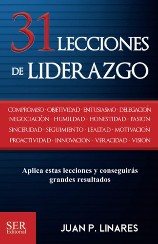 Libro: 31 Lecciones De Liderazgo (spanish Edition)