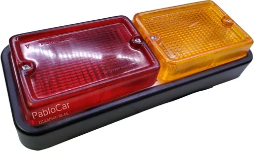 Juego X2 Faros Universales Bi Color Para Tráiler/camión