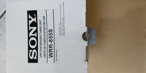 Sony Receptor Uhf Wrr-855s