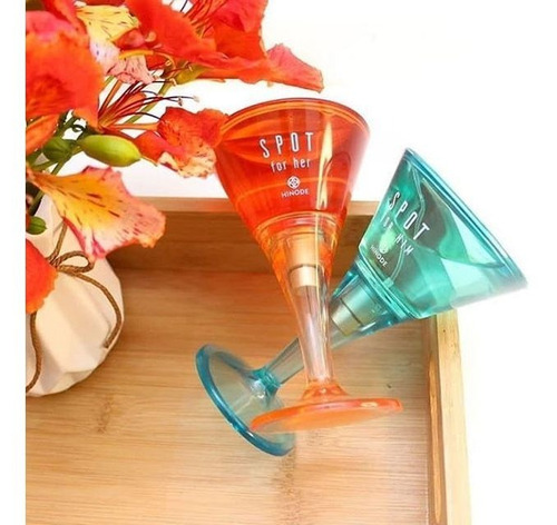 Imagem 6 de 10 de Perfume Spot Sunset For Her - Feminino Hinode Original -taça