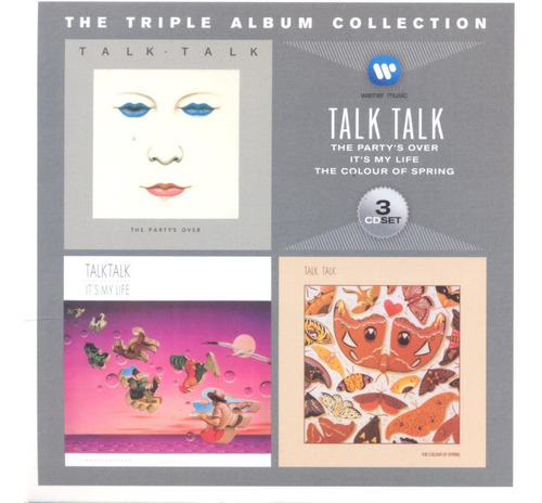 Talk Talk The Triple Album Collection 3 Cd Importado