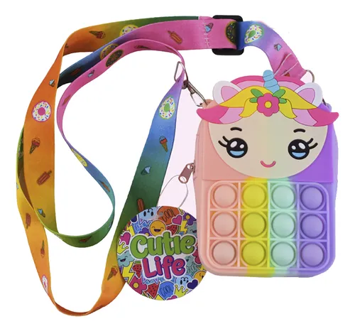 Carterita Pop It Cuadrado Con Caritas